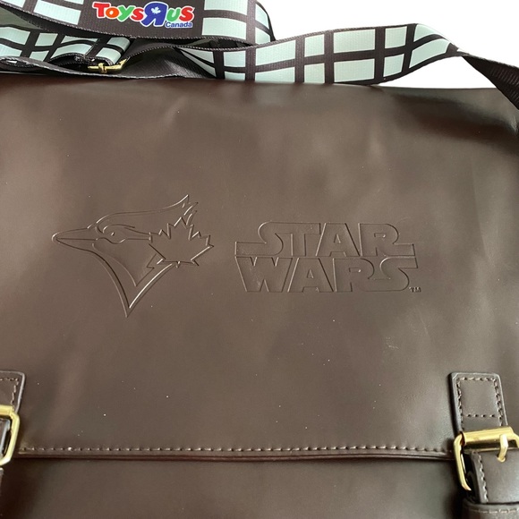 COPY - Toronto Blue Jays Star Wars May the Fourth Chewbaca Chewie Messenger Bag - Picture 2 of 7